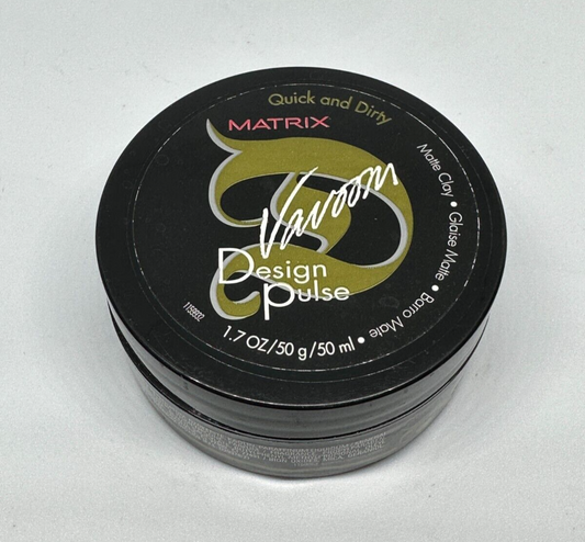 Matrix Vavoom Design Pulse Quick and Dry Matte Clay 1.7 oz