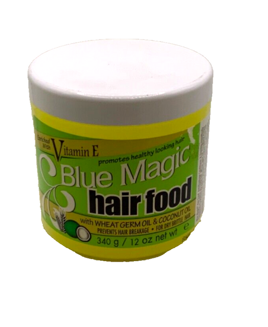 Blue Magic Hair Food With Wheat Germ & Coconut Oil 12oz
