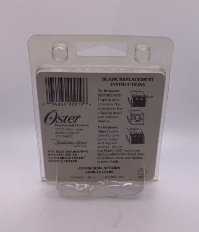 Oster Color Match System (Size 000-1) Adjustable 0.5-2.4mm  76913506