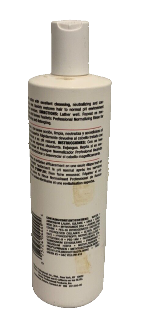 Revlon Realistic Professional Neutralizing Shampoo 6.4 pH 15.2oz