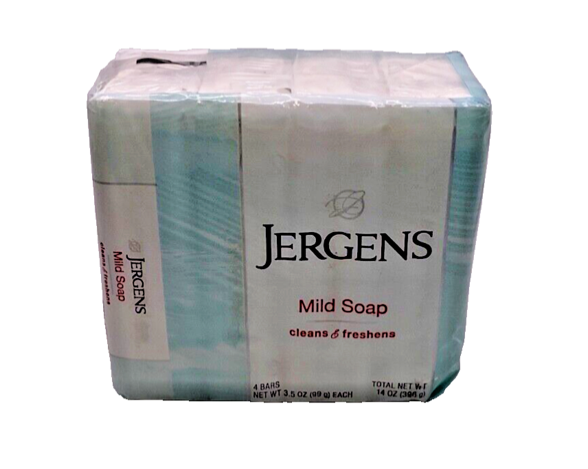 (4 pack) Jergens Mild Soap / 3.5 oz each