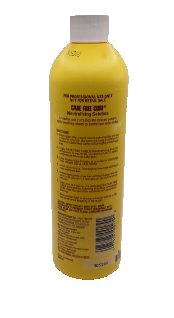 Softsheen Carson Care Free Curl Neutralizing Solution 16oz