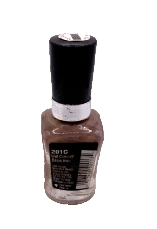 Wet N Wild Megalast Salon Nail Color Wet Cement 201C 0.45oz