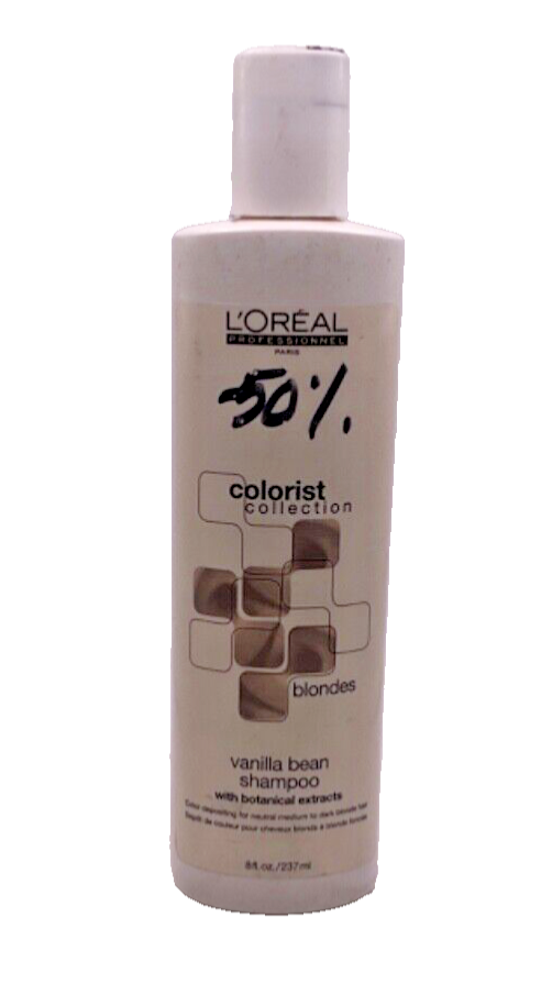 L'Oreal Colorist Collection Vanilla Bean Shampoo for Blondes / 8 fl oz