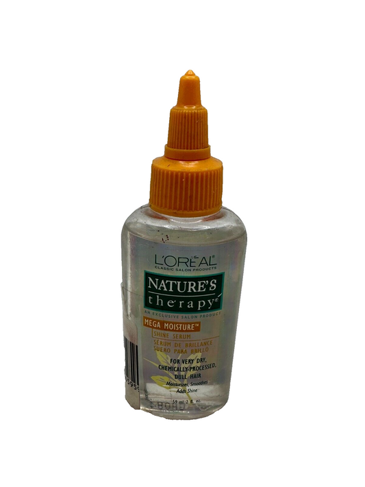L'Oreal Natures Therapy Mega Moisture Shine Serum- 2 oz