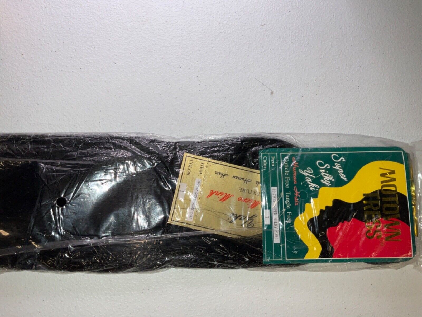 Motown Tress Super H-7912 Silky Yaki Human Hair Super Silky Yaki Color 1