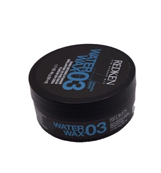 REDKEN WATER WAX 03 Shine Defining Pomade For Hair 1.7 OZ