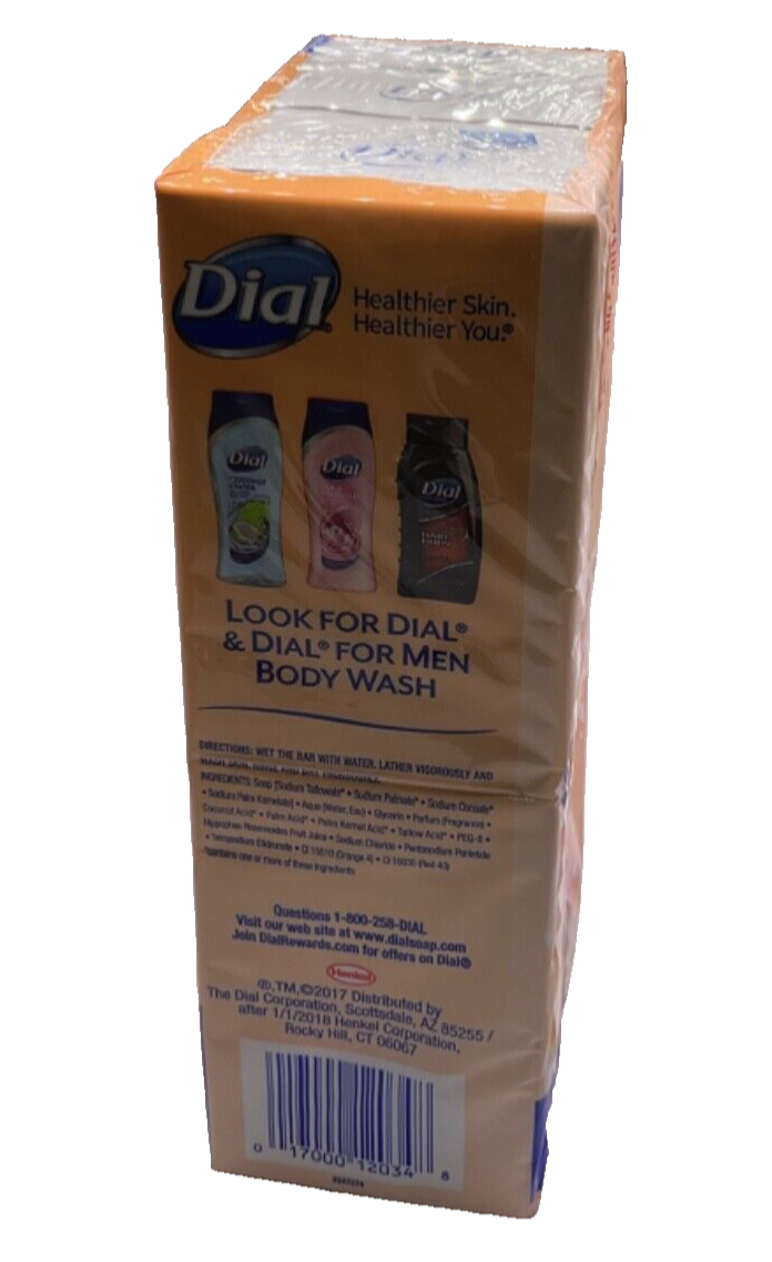 Dial Omega Moisture Gentle Cleansing Skin Care Bars 6 Pack