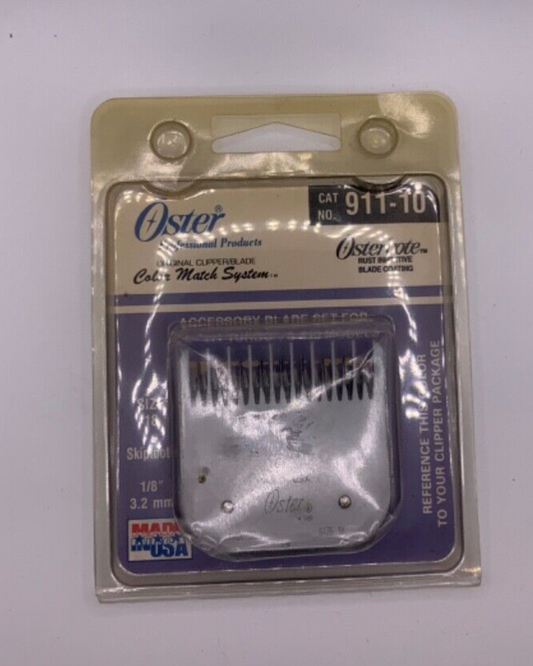 Oster Turbo 111 & #18 Size 1.5 Hair Clipper Blade #911-10 1/8" 3.2mm