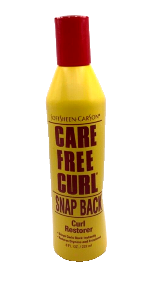 Softsheen Carson Care Free Curl Snap Back Curl Restorer 8oz