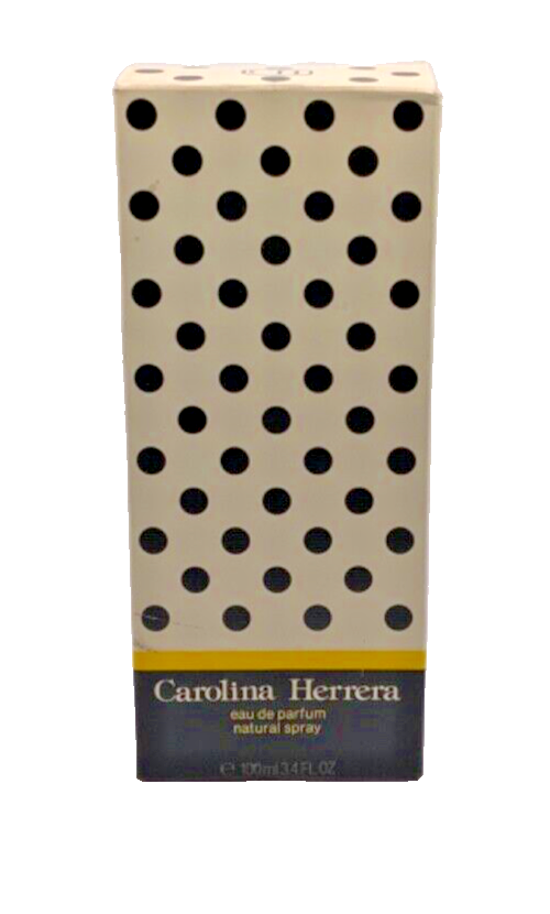 VINTAGE Carolina Herrera Eau De Parfum Natural Spray 3.4oz