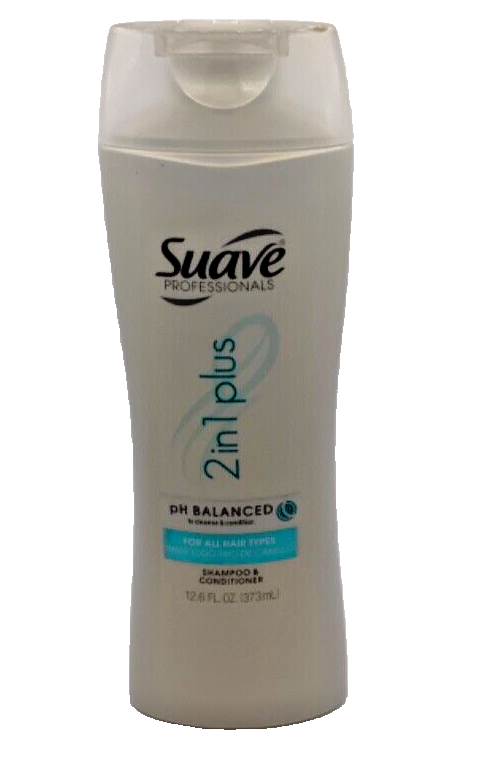 Suave 2in1 Plus pH Balanced Shampoo & Conditioner 12.6 oz