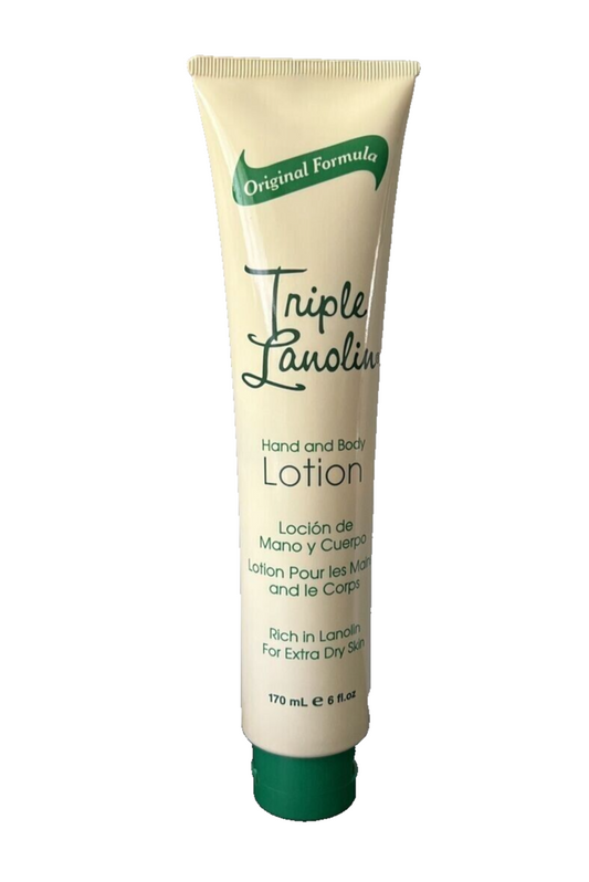 (1) Triple Lanolin Hand and Body Lotion 6 Fl Oz - Original Formula