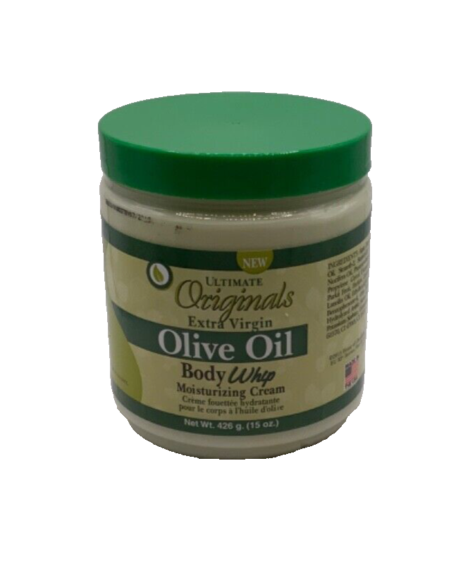 Ultimate Originals Extra Virgin Olive Oil Body Whip Moisturizing Cream 15oz