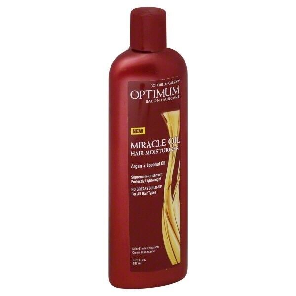 SoftSheen-Carson Optimum Miracle Oil Hair Moisturizer 9.7 No Greasy NEW