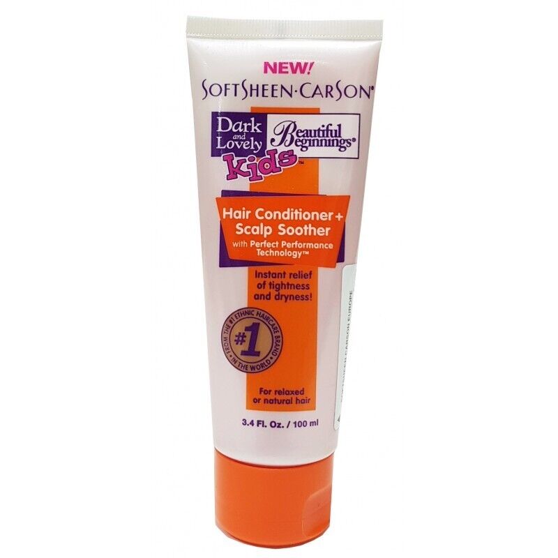 Dark and Lovely Beautiful Beginnings Kids Hair Conditioner + Scalp Soother 3.4oz