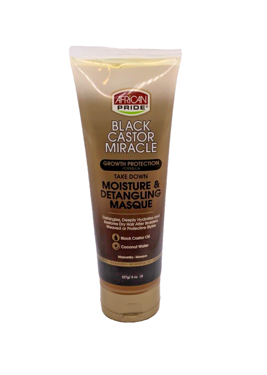 Black Castor Miracle Moisture & Detangling Masque 8oz