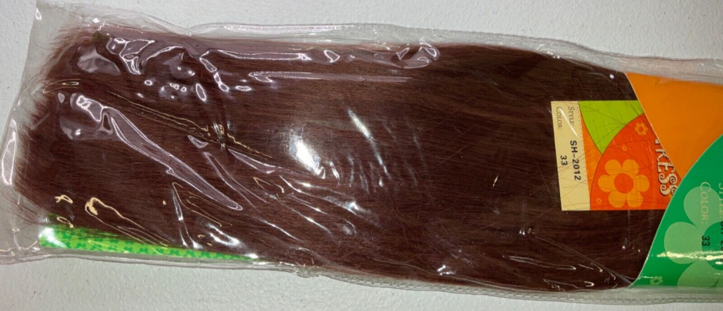 Sister Tress 100% Human Hair Perm Yaki Style:SH-2012/Color 33