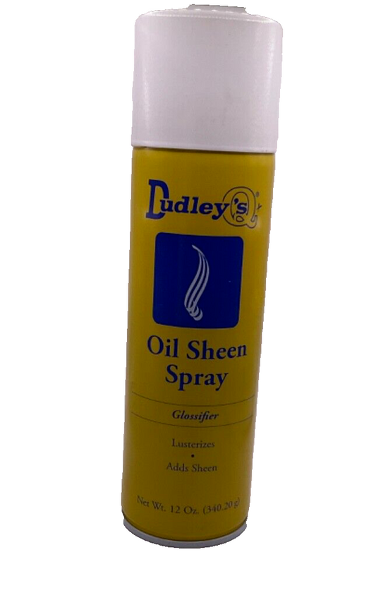 Dudley's Oil Sheen Spray 12oz *CRACKED CAP