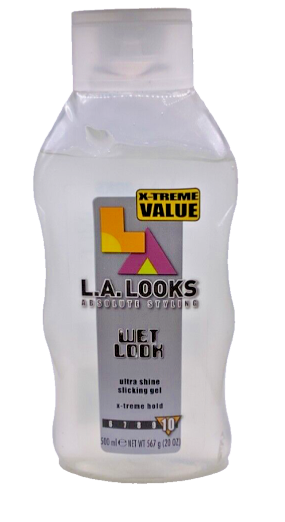 L.A Looks Wet Look Ultra Shine Slicking Gel Level 10 20oz