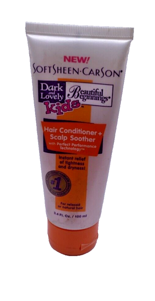 Dark and Lovely Beautiful Beginnings Kids Hair Conditioner + Scalp Soother 3.4oz