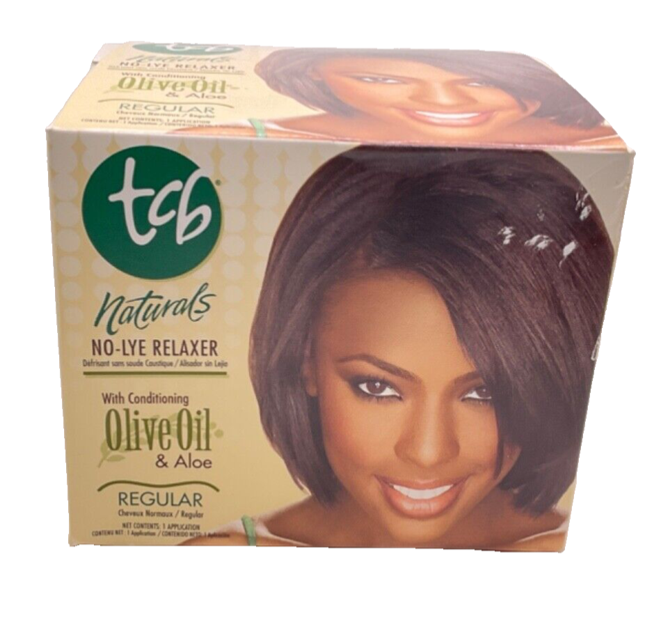 TCB Naturals No-Lye Relaxer with Olive Oil & Aloe-Regular