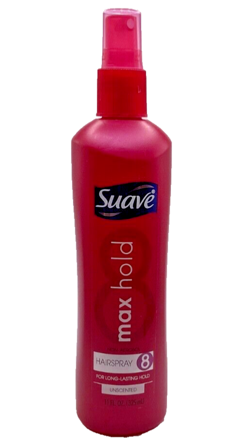 Suave Max Hold Non-Aerosol Hairspray Unscented / 11 fl oz