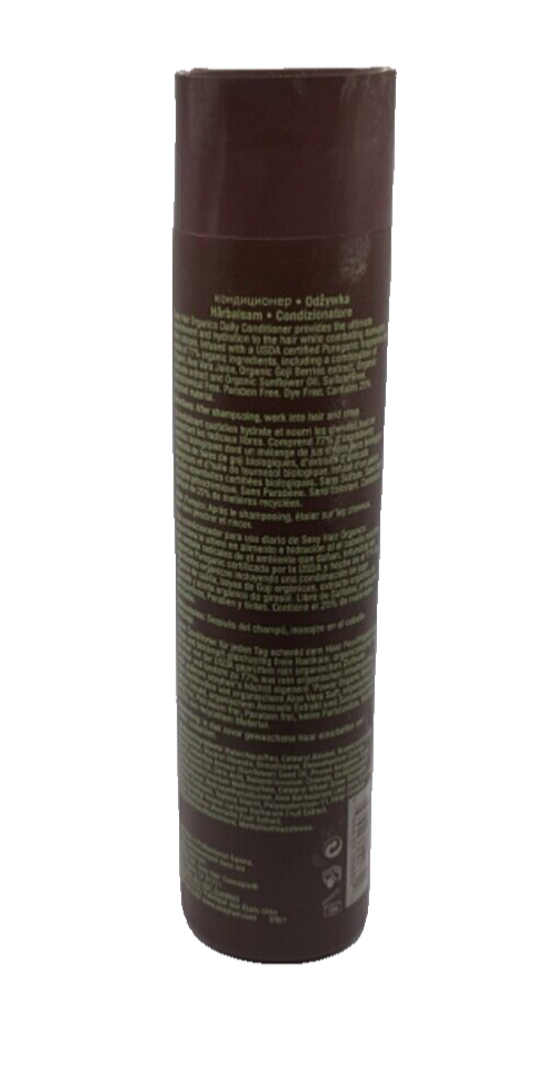 SEXY HAIR ORGANICS DAILY CONDITIONER 10.2 OZ / 300 ML