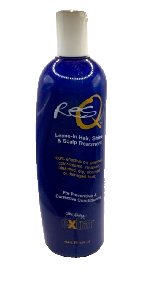 ResQ By Jheri Redding Leave-In Hair, Shine & Scalp Treatment 15oz