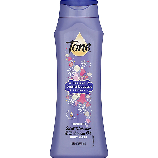 Tone Sweet Renewal Limited Edition Vanilla Bean & Almond Milk Body Wash 18 Fl oz