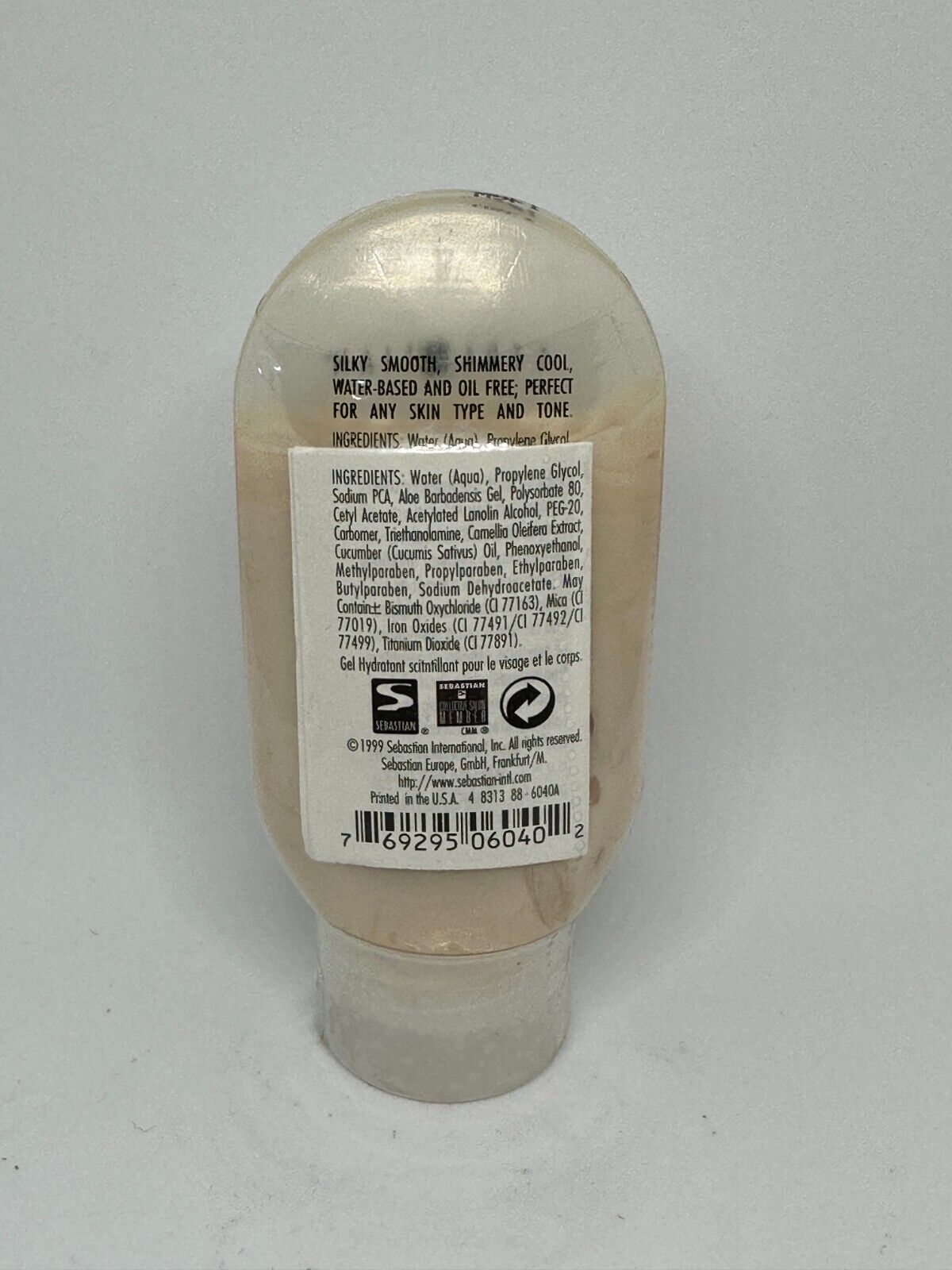 SEBASTIAN TRUCCO MOISTURIZING GLOW GEL - 2 OZ