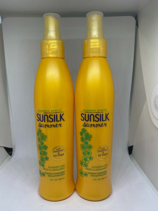 (2) Sunsilk Summer Spritz Instant Hydration & Protection - 8 fl oz