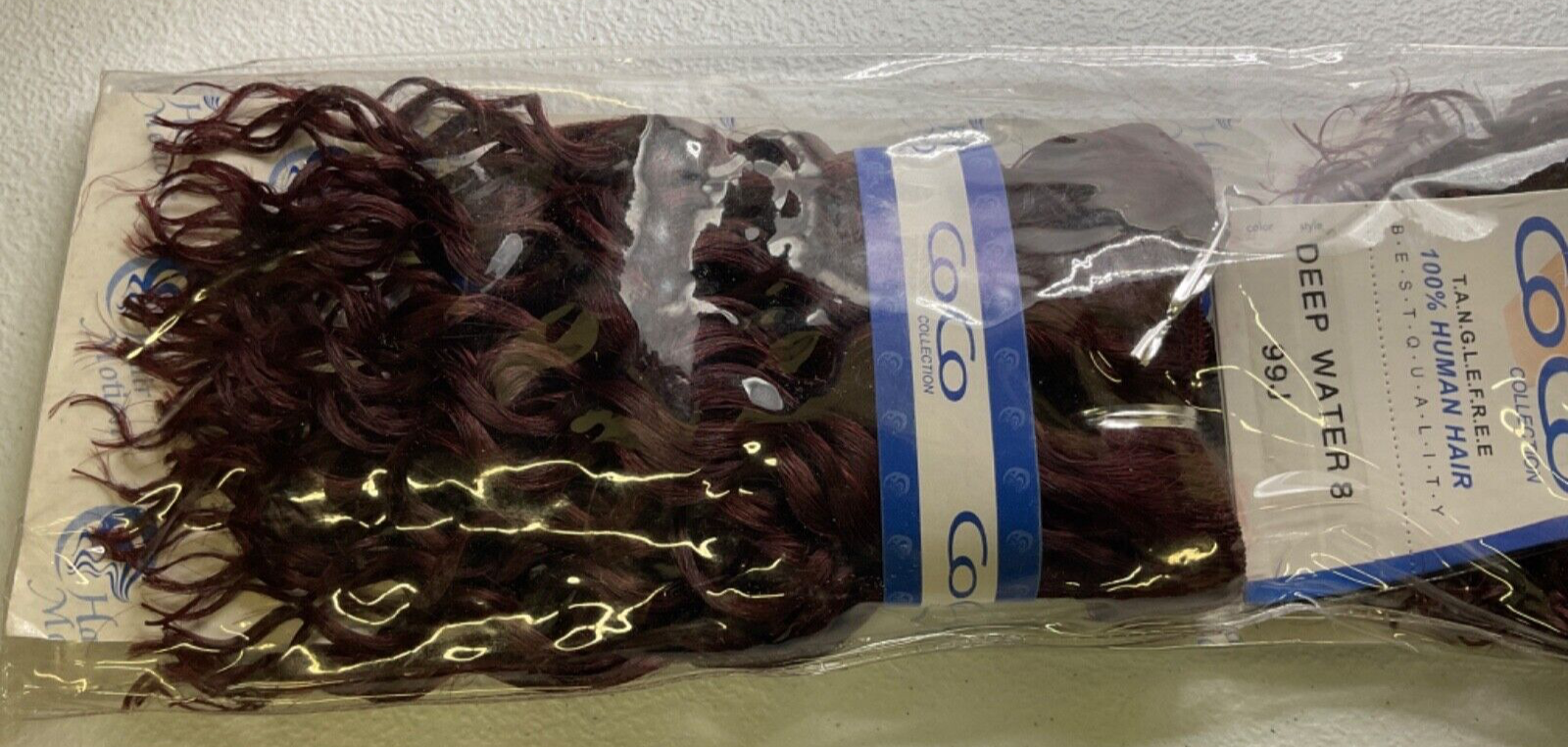 Coco Collection 100% Human Hair Deep Water/Color 99J (8 inches)
