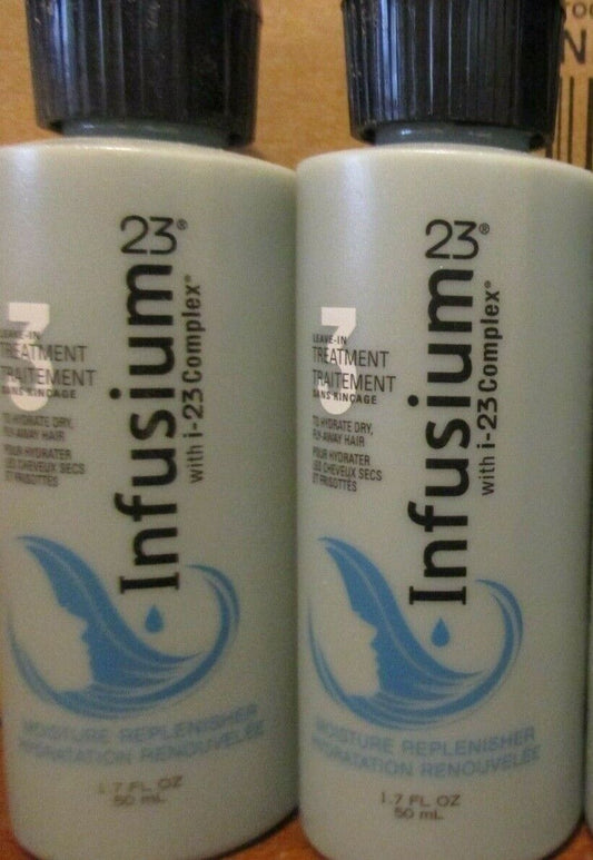 (2) Infusium 23 Moisture Replenisher Leave-in Treatment / 1.7 fl oz