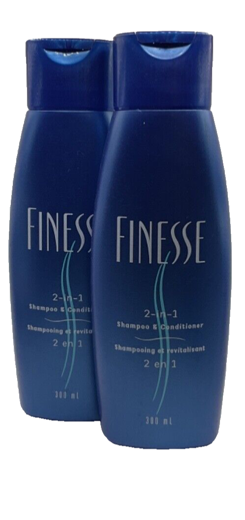 (2) Vintage Finesse 2 in 1 Shampoo & Conditioner - 300 ml