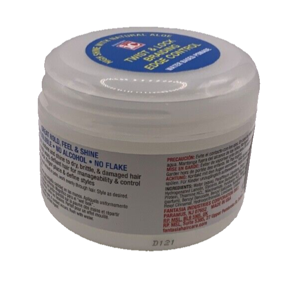 Fantasia ICE Hair Polisher ALOE SOLID ICE POMADE 6 OZ