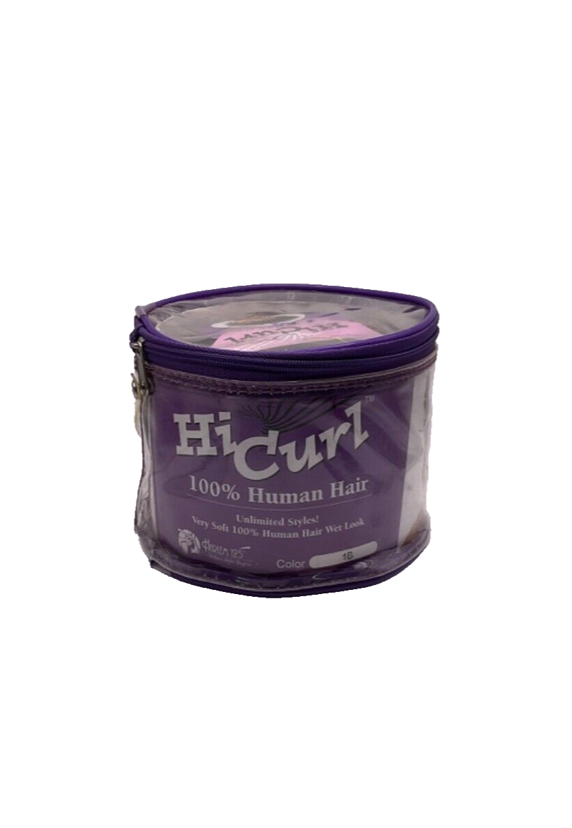 Harlem 125 Hi Curl 100% Human Hair Color 1B