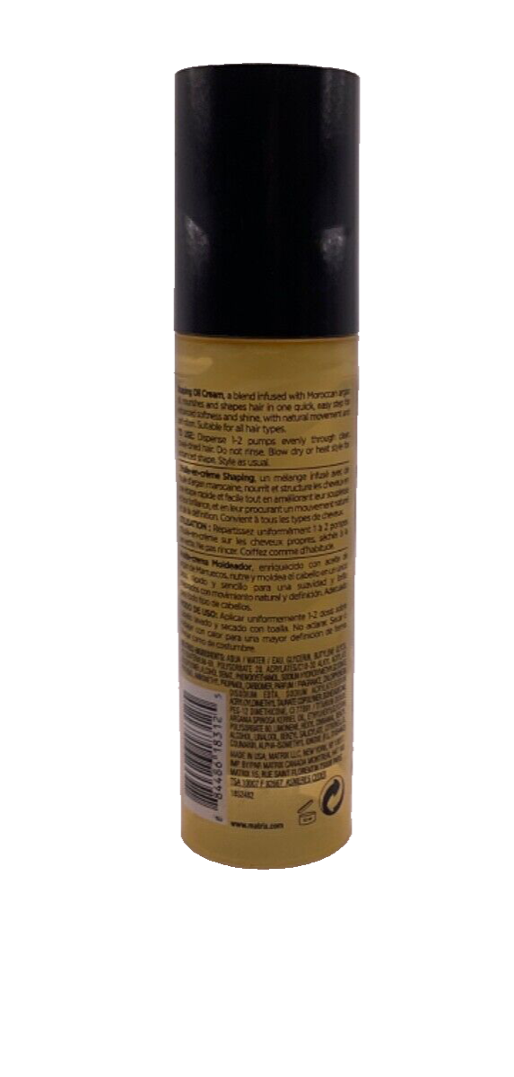 Matrix Oil Wonders Shaping Oil Cream 3.4oz