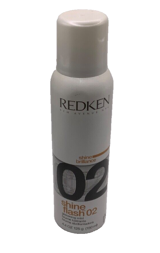 Redken Shine Flash 02 Glistening 4.4oz Mist Spray Brand New