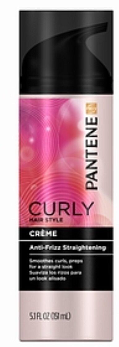 Pantene Pro-V Curly Hair Style Anti-Frizz All Day Frizz Fighter Curl Creme 5.1oz
