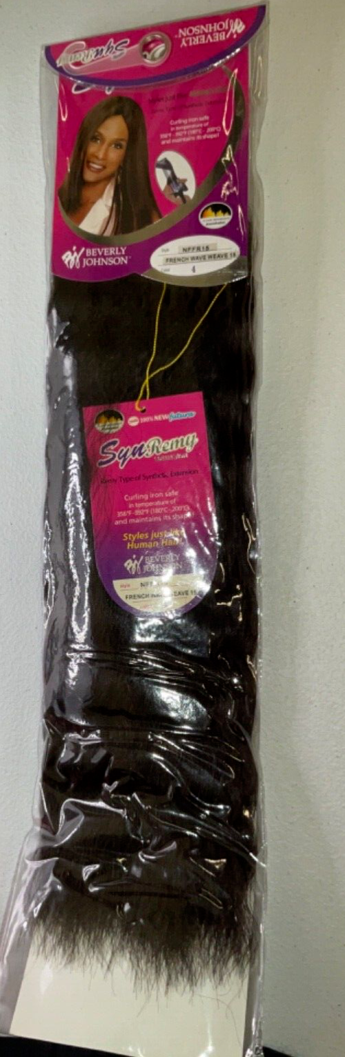 Beverly Johnson SynRemy Collection French Wave Weave/Color 4/(15 inches)