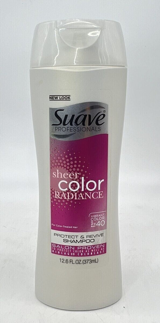 Suave Sheer Color Radiance Protect & Revive Shampoo / 12.6 fl oz