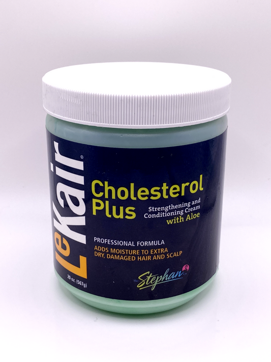LeKair Cholesterol Plus Strengthening and Conditioning Cream, 20 oz with Aloe