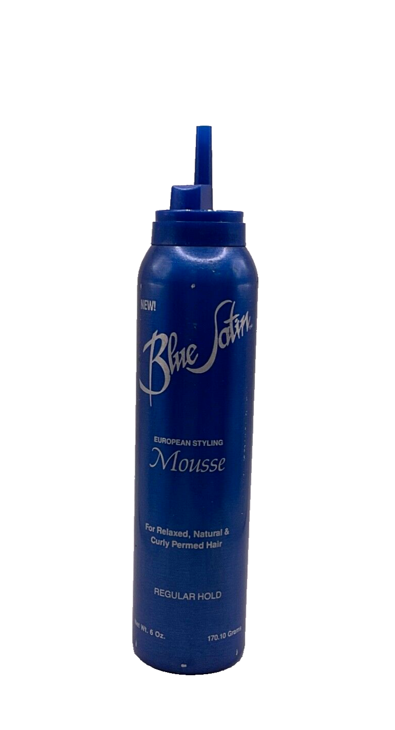 Vintage Blue Satin European Styling Mousse / 6 oz