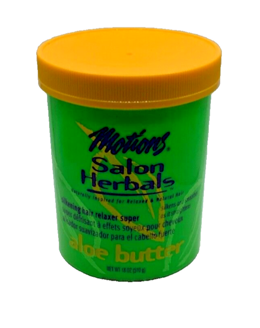 Motions Salon Herbals Silkening Hair Relaxer Super Aloe Butter - 18 oz