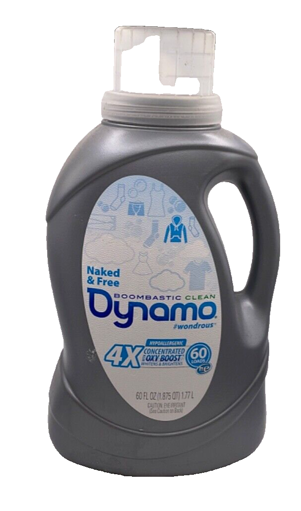 Dynamo Naked & Free Laundry Detergent 60 Fl oz