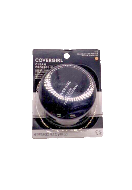 Cover Girl Translucent Medium Clean Professional Loose Powder 0.7 FL Oz/20g #115