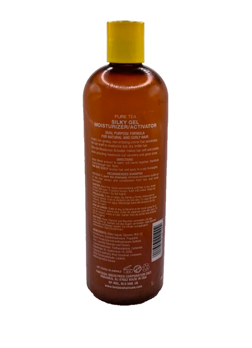 Fantasia IC Pure Tea Silky Gel Moisturizer Activator Hair Scalp Conditioner 16oz
