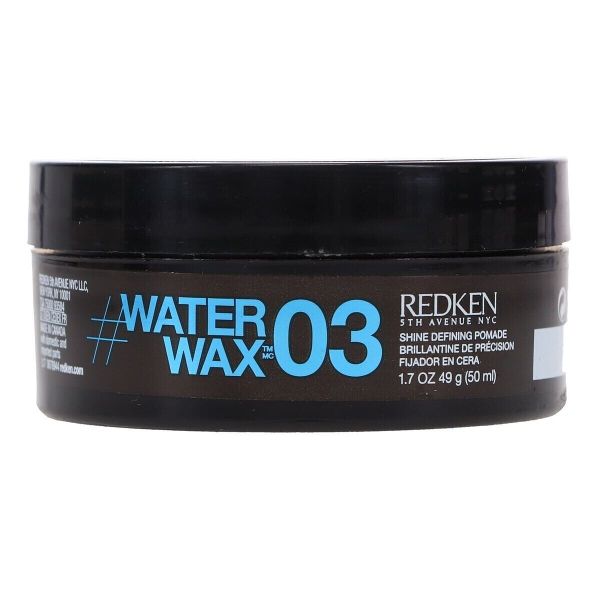 REDKEN WATER WAX 03 Shine Defining Pomade For Hair 1.7 OZ