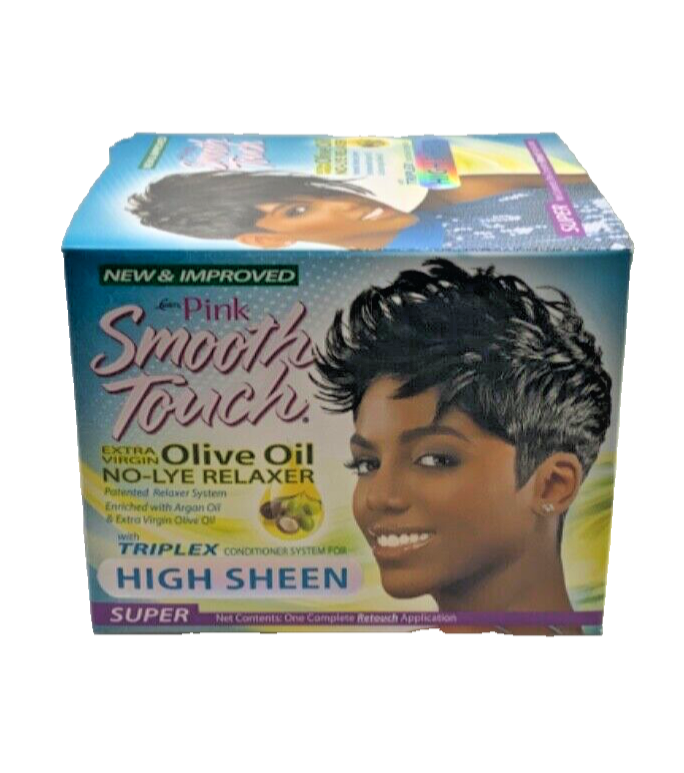 Luster's Pink Smooth Touch Olive Oil No-Lye Super Relaxer High Sheen 1 App.